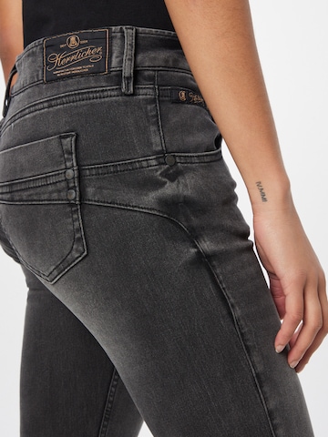 Coupe slim Jean 'Touch' Herrlicher en gris