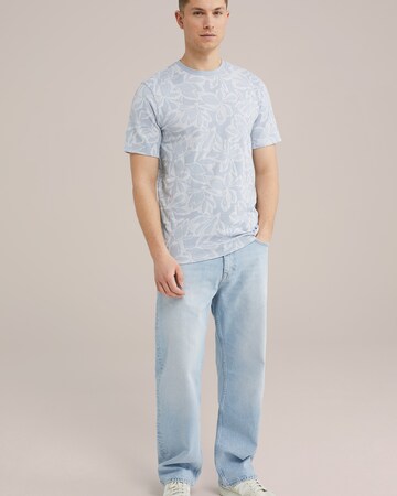 T-Shirt WE Fashion en bleu