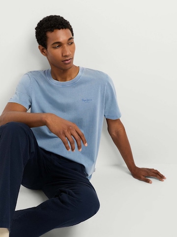 Pepe Jeans Shirt 'Jacko' in Blauw