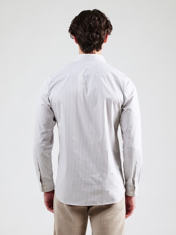 Coupe slim Chemise SELECTED en gris