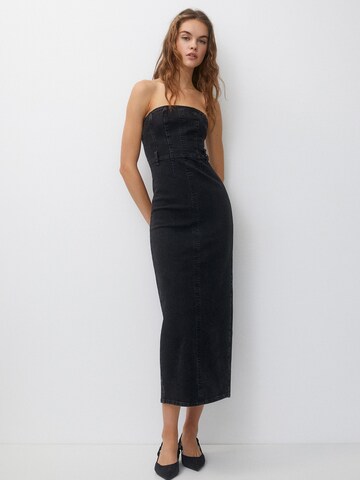 Pull&Bear Dress in Black: front