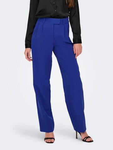 ONLY Regular Pleat-front trousers 'LANA-BERRY' in Blue: front
