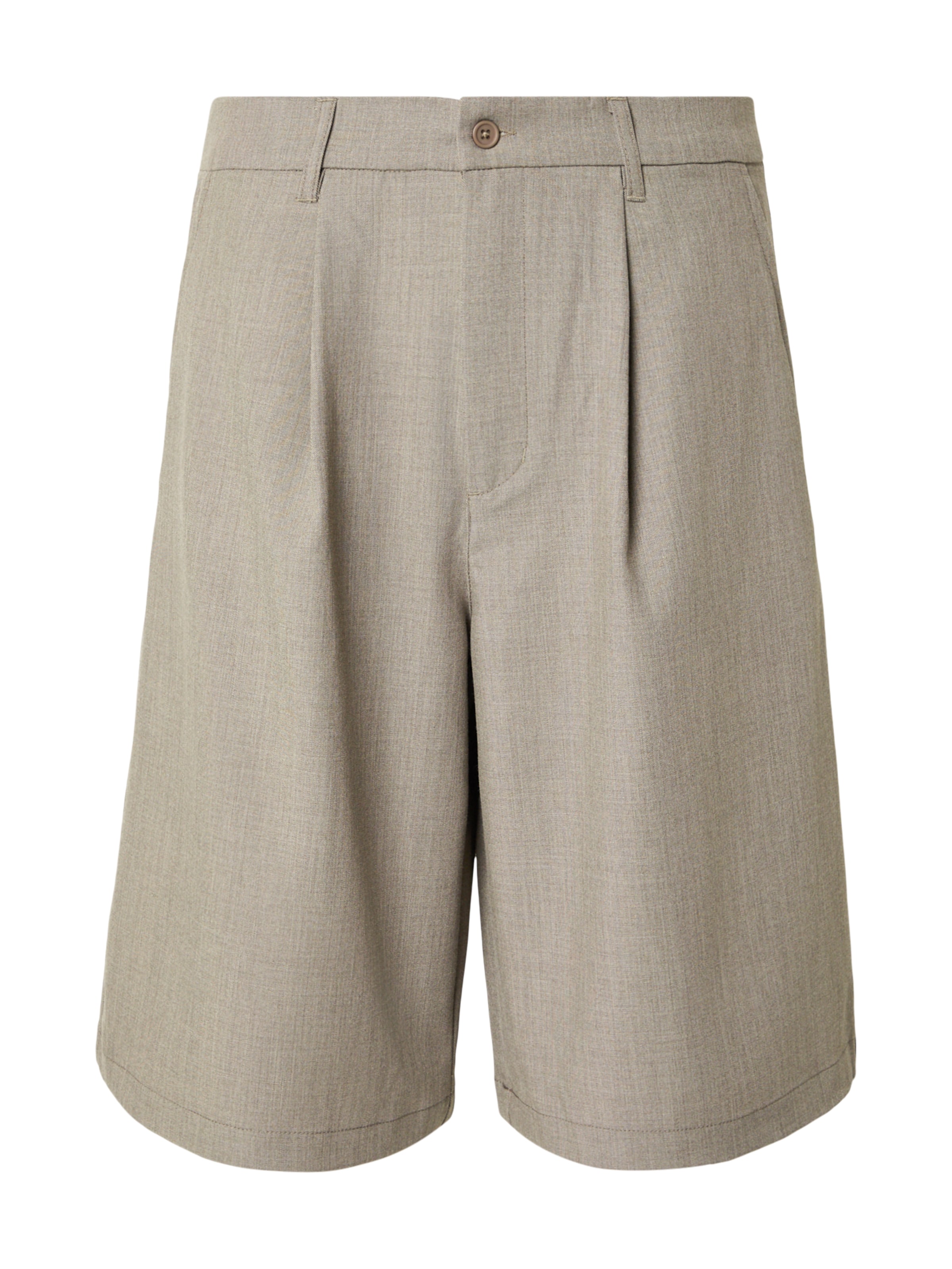 Woodbird Broek 'WBBin' in Beige: voorkant