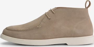 Bottines à lacets 'Murray St.' DenBroeck en beige : devant