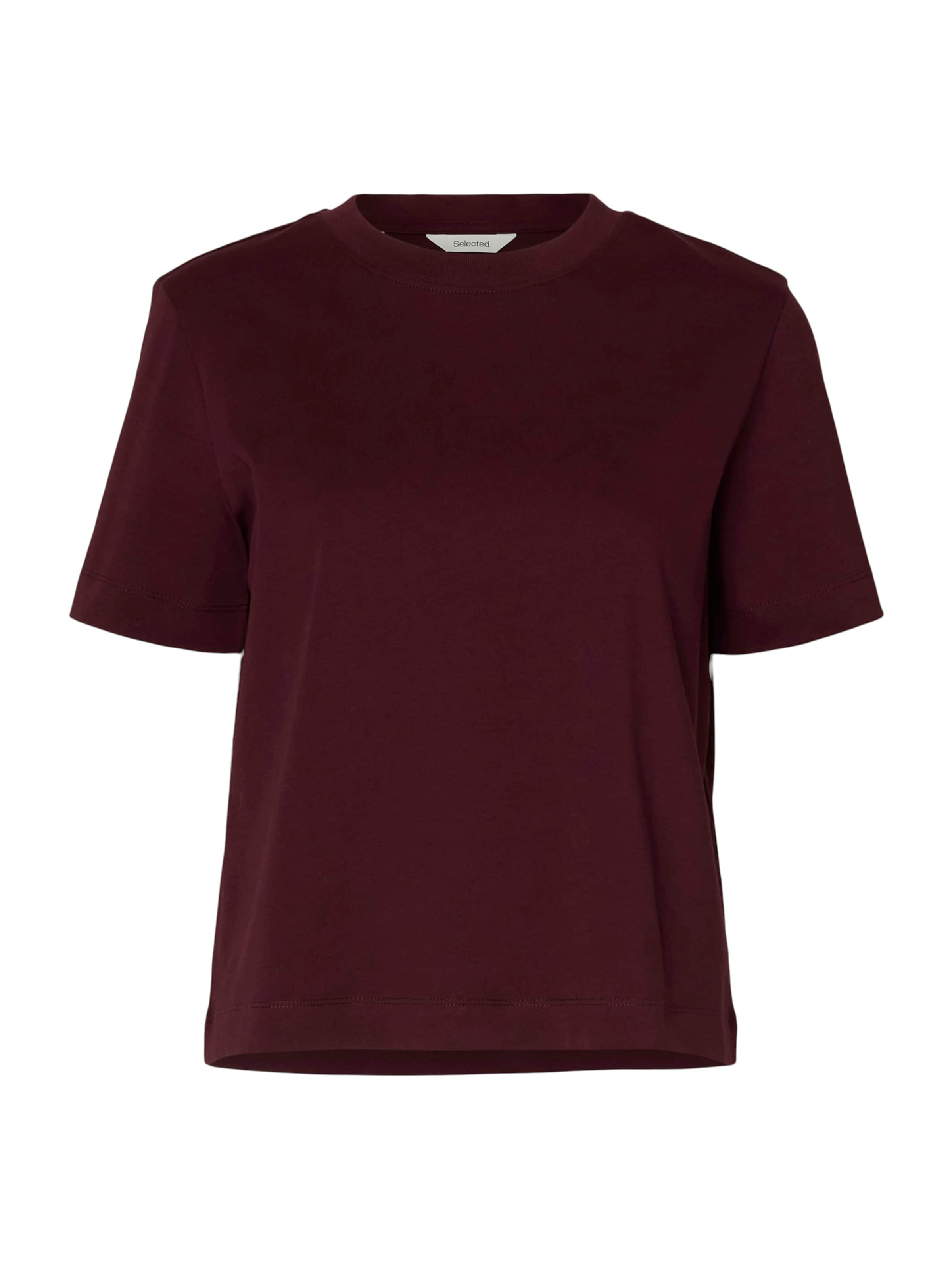 SELECTED Shirt 'SLFESSENTIAL' in Purple: front