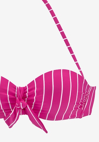 VIVANCE Bandeau Bikini i pink