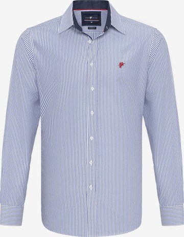 DENIM CULTURE - Ajuste regular Camisa 'Gordon' en azul: frente