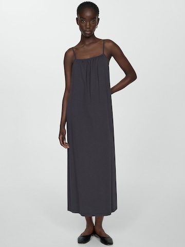 MANGO Summer Dress 'Zito' in Brown: front