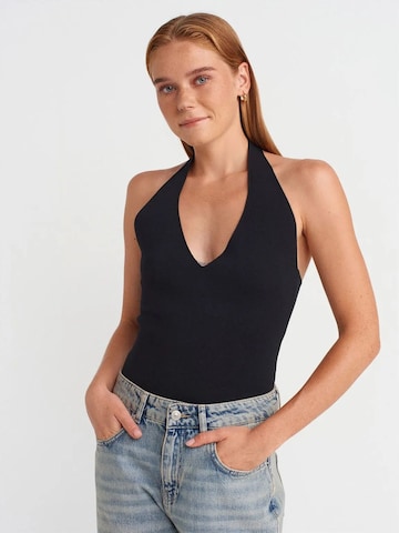 Dilvin Blouse 'Blusen' in Black: front