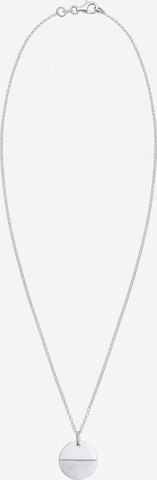ELLI Halskette Geo, Kreis in Silber