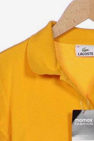 LACOSTE Top & Shirt in M in Yellow