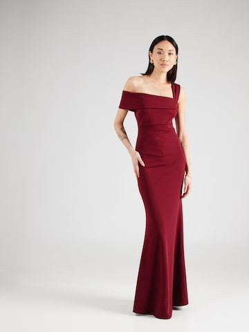 WAL G. Evening Dress 'TESSA' in Red: front