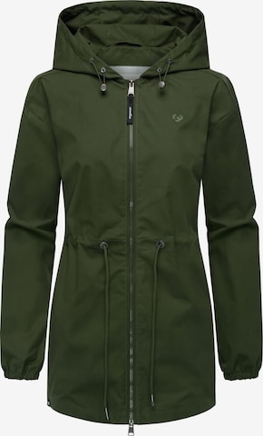 Parka mi-saison 'Monadissimo B' Ragwear en vert : devant