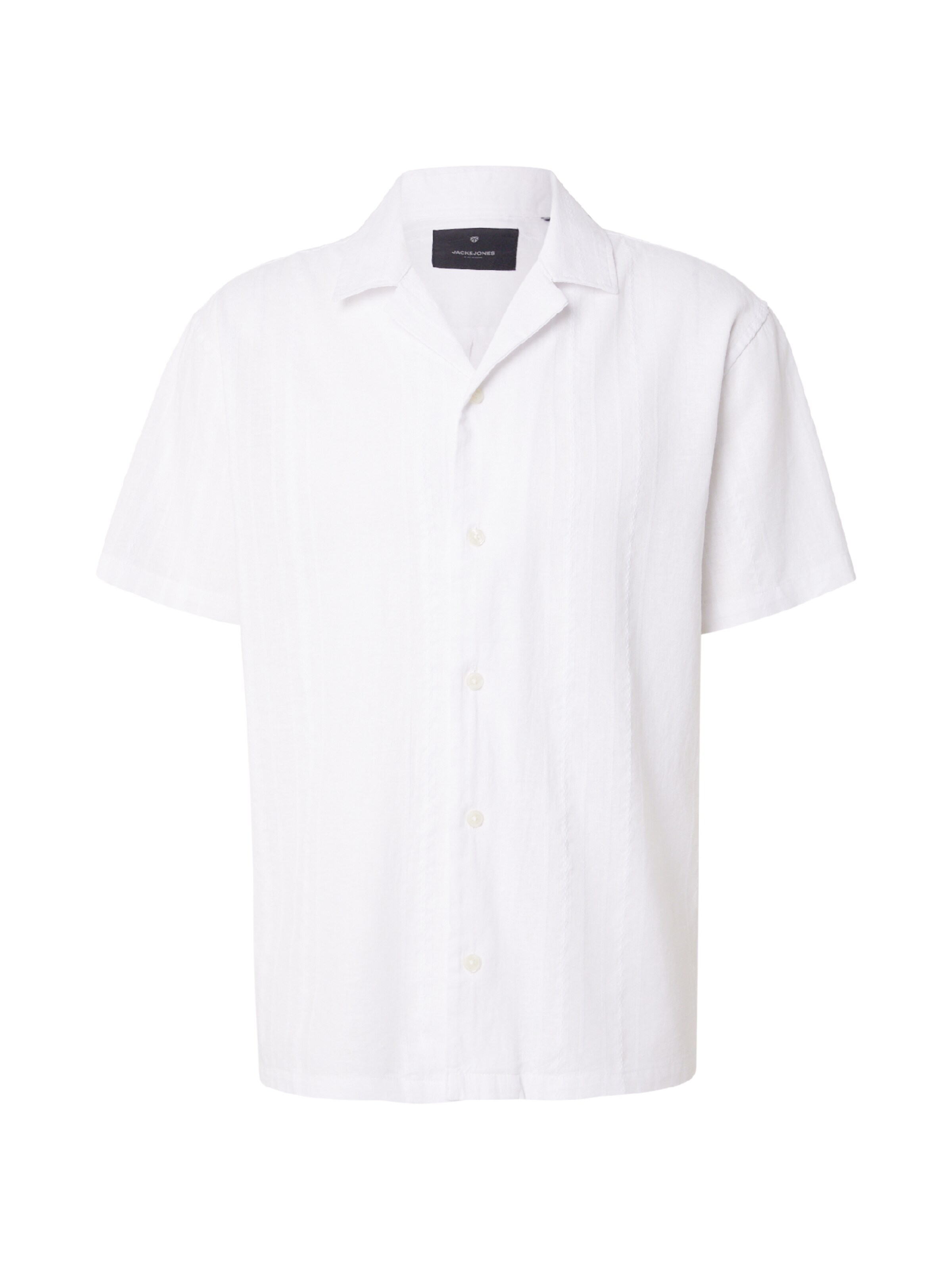 JACK & JONES Button Up Shirt 'JPRBLARIVER' in S in White, Item view