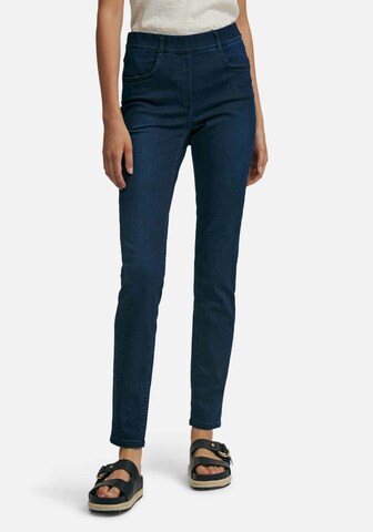 Peter Hahn Slimfit 5-Pocket-Jeans in Blau