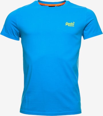 Superdry - Camiseta en azul: frente