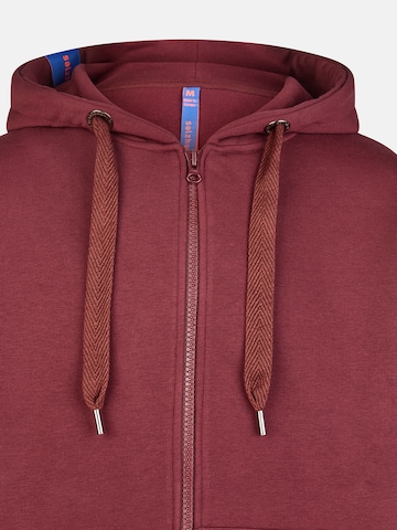 salzhaut Sweatvest 'Breker' in Rood