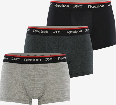 Reebok Sport Boxershorts 'REDGRAVE' in dunkelgrau / graumeliert / schwarz, Produktansicht