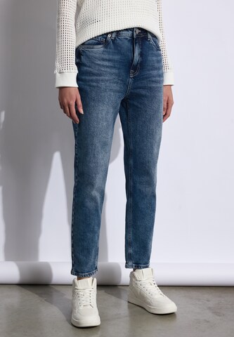 STREET ONE Loose fit Jeans in Blue: front
