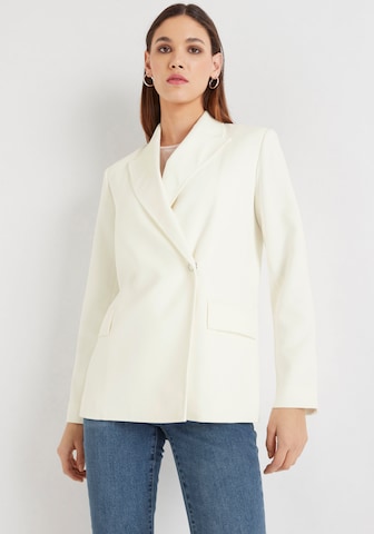 HECHTER PARIS Blazer in White: front