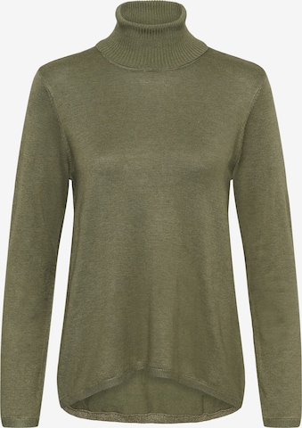 CULTURE Trui 'Annemarie' in Groen: voorkant