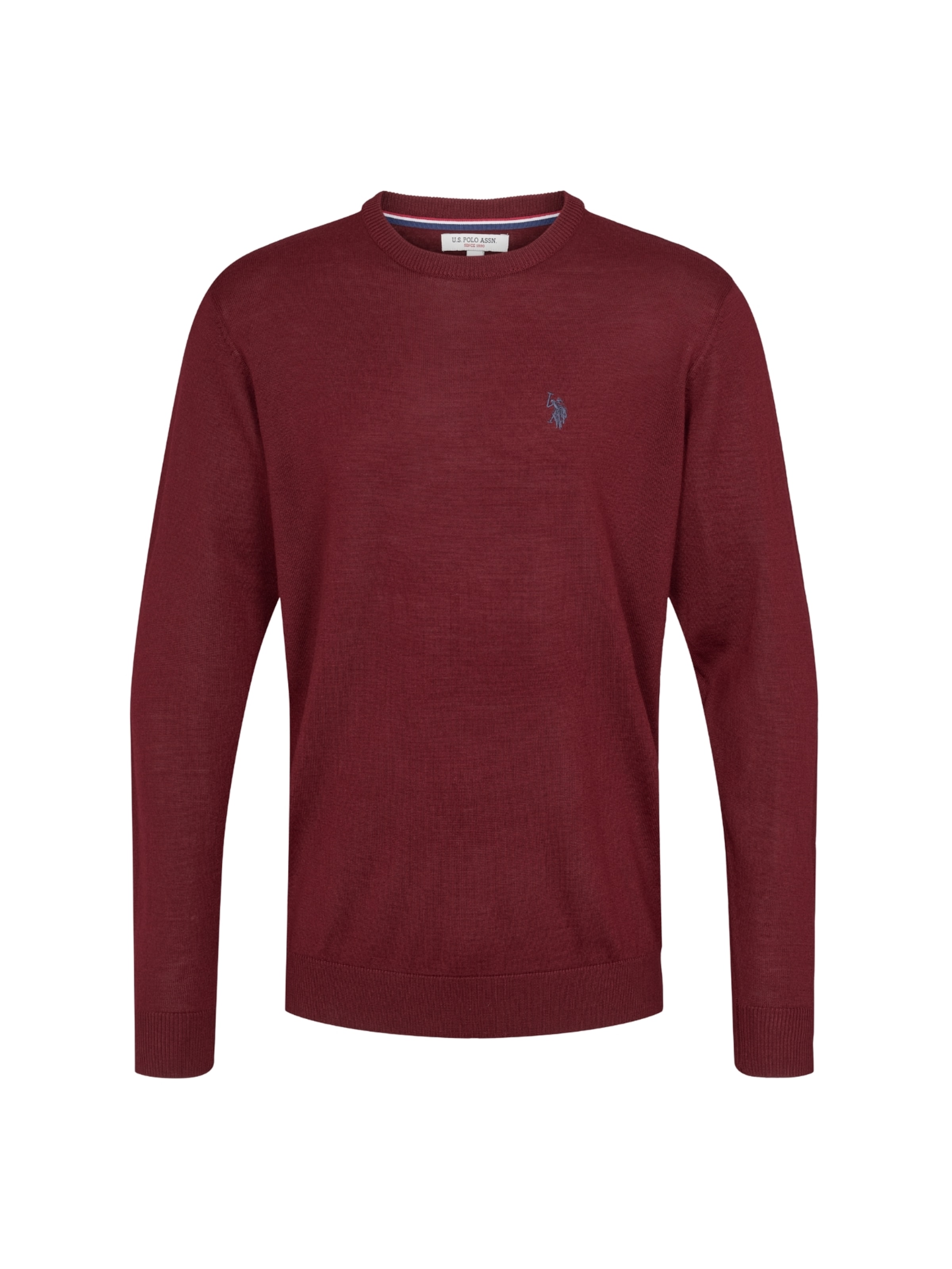 U.S. POLO ASSN. Sweater 'UMKent' in Red: front