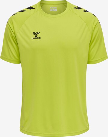 Hummel Performance Shirt 'Poly' in Yellow: front