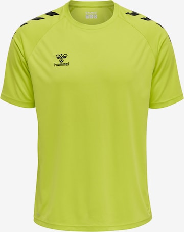 Hummel Performance Shirt 'Poly' in Yellow: front