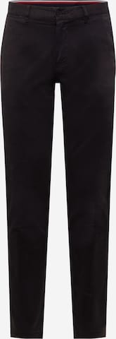 TOMMY HILFIGER Chino hlače 'Bleecker' | črna barva: sprednja stran