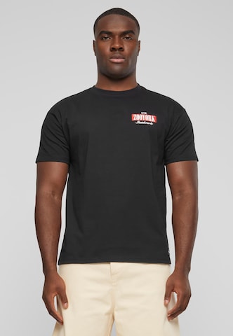 ZOO YORK T-shirt 'Hot Dog' i svart: framsida