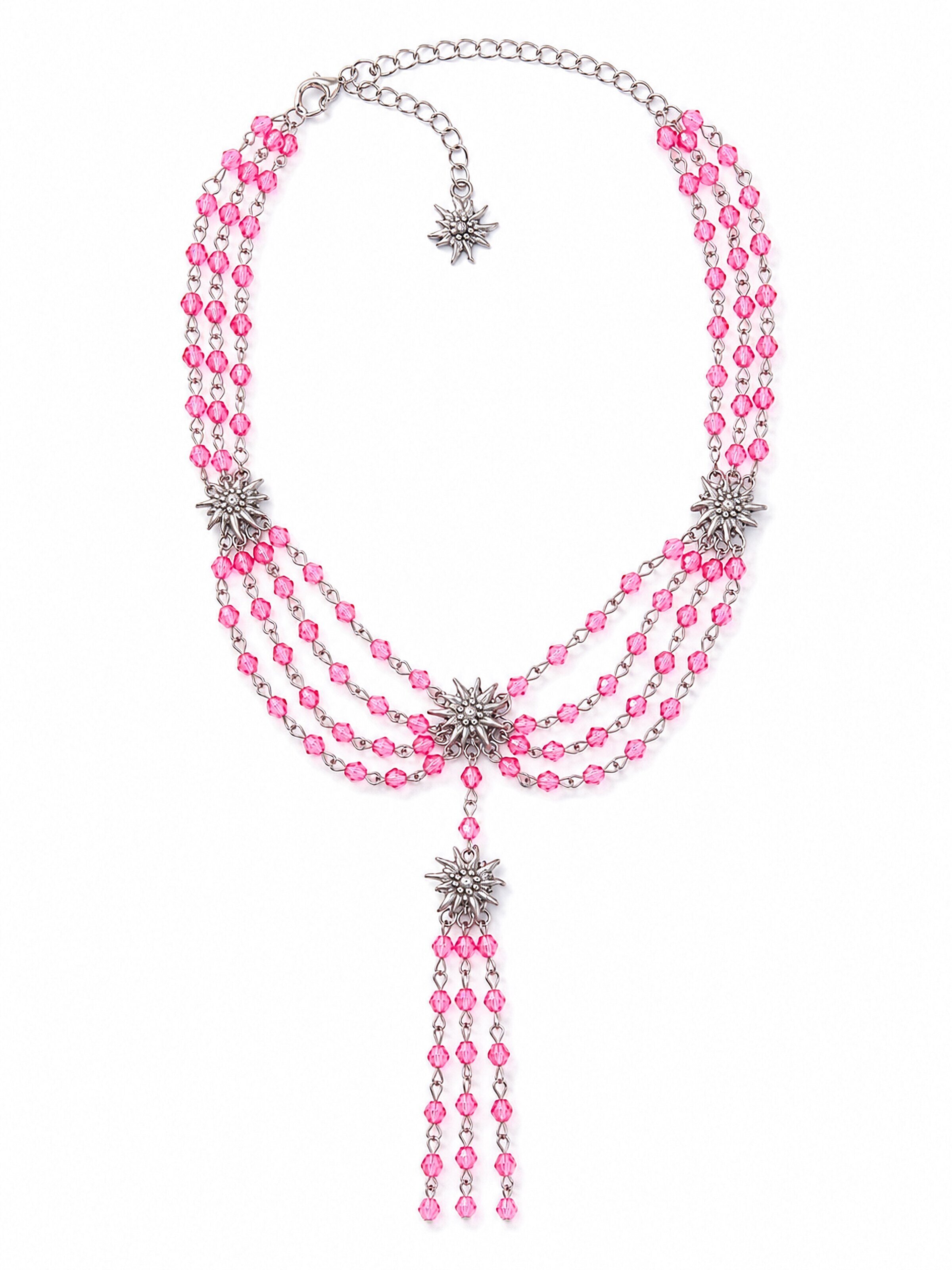 Allgäu Rebell Kette 'Peggy'‌‌‌‌‌‌‌‌‌ in Pink: Vorderseite