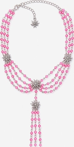 Allgäu Rebell Kette 'Peggy' in Pink: Vorderseite
