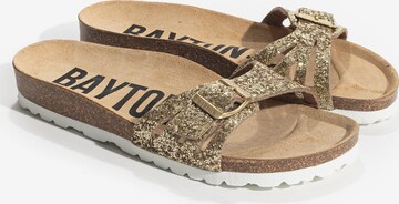 Bayton - Zapatos abiertos 'Athena' en oro