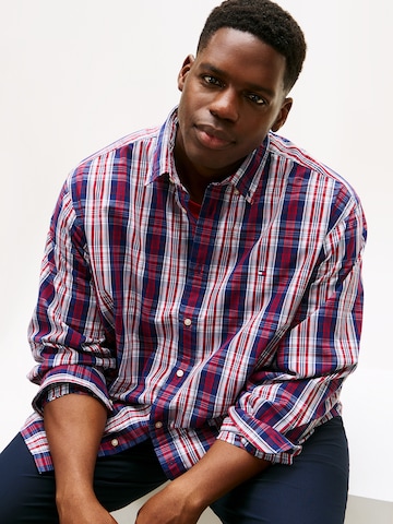 Tommy Hilfiger Big & Tall Regular Fit Hemd in Blau