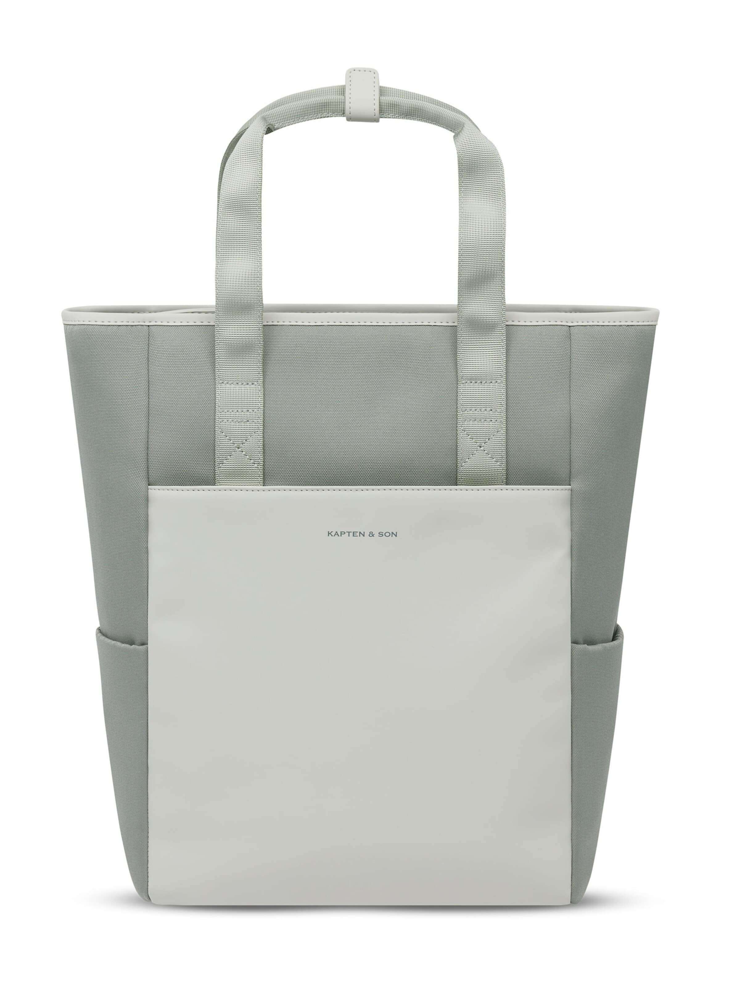 Kapten & Son Rucksack 'Lindby Pro' in Grau: Vorderseite