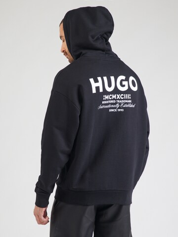 Veste de survêtement 'Nardimez' HUGO en noir : devant
