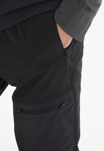 ENDURANCE Tapered Sports trousers 'Sparken' in Black