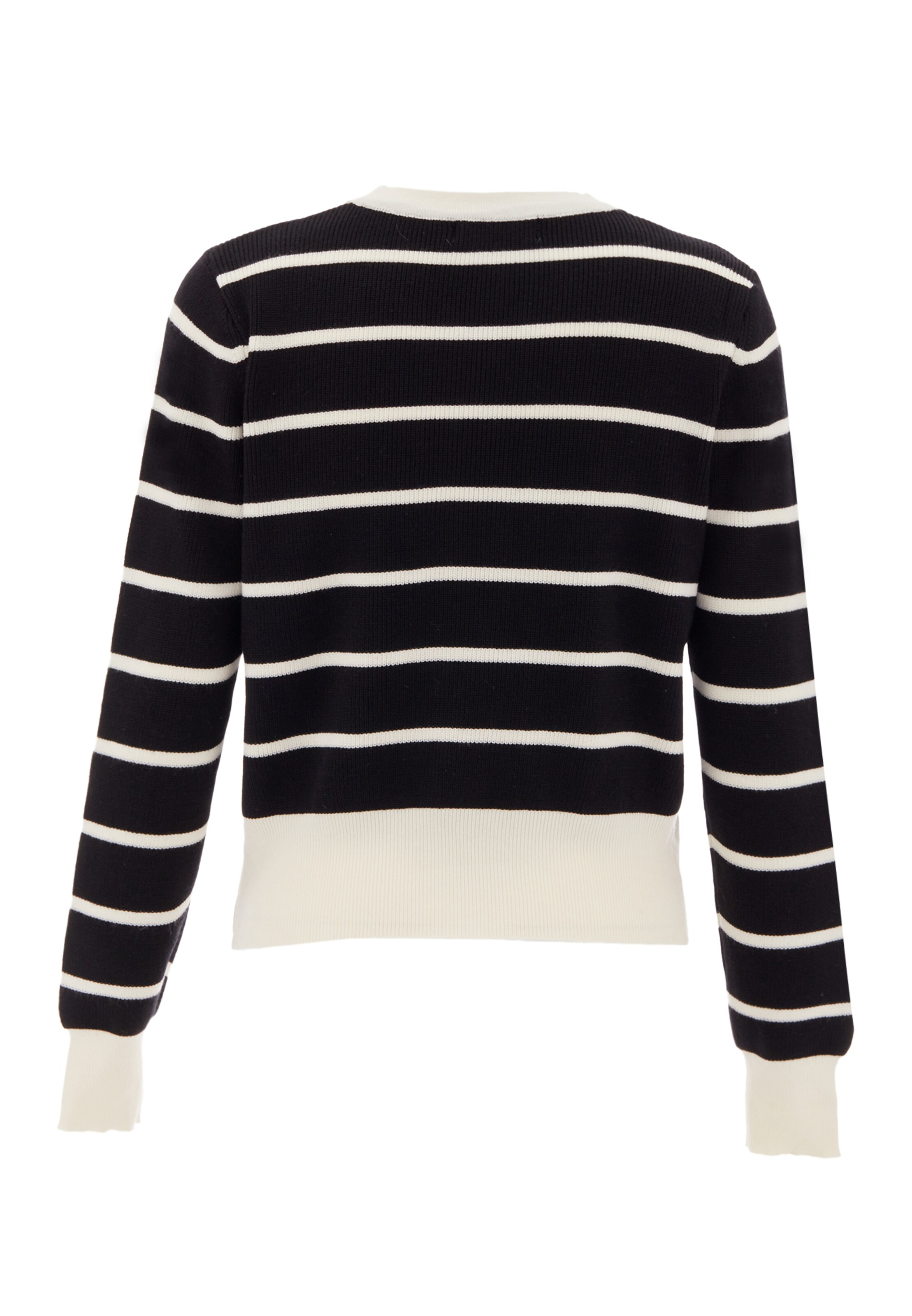 NAEMI Gebreid vest in Zwart