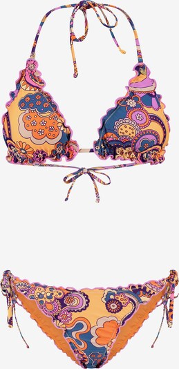 Shiwi Bikini 'Liz' in mischfarben / hellorange, Produktansicht