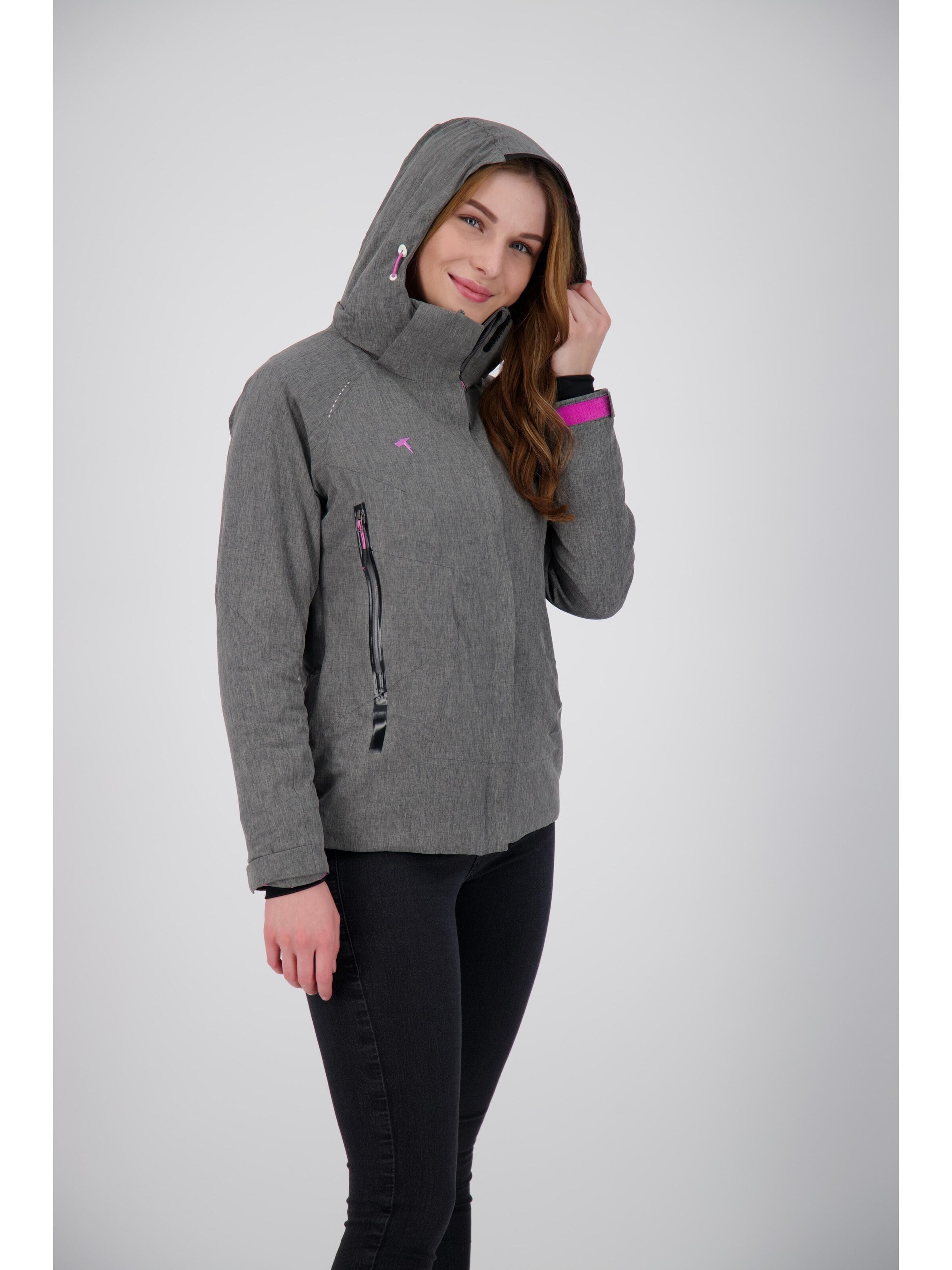 deproc Winterjacke 'CALGARY WINTER WMN'‌‌‌‌‌‌‌ in Grau
