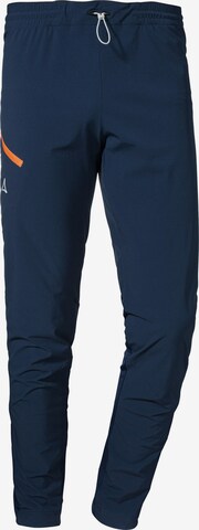 Schöffel Outdoor Pants 'Hestad' in Blue: front