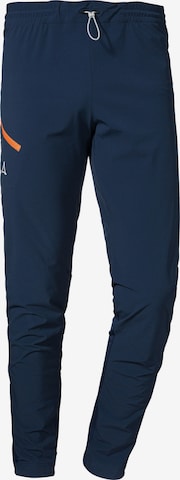 Pantalon outdoor 'Hestad' Schöffel en bleu : devant