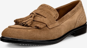 Chaussure basse 'Dress Classic 15' ECCO en marron : devant