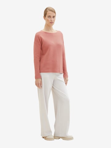 TOM TAILOR Pullover in Pink