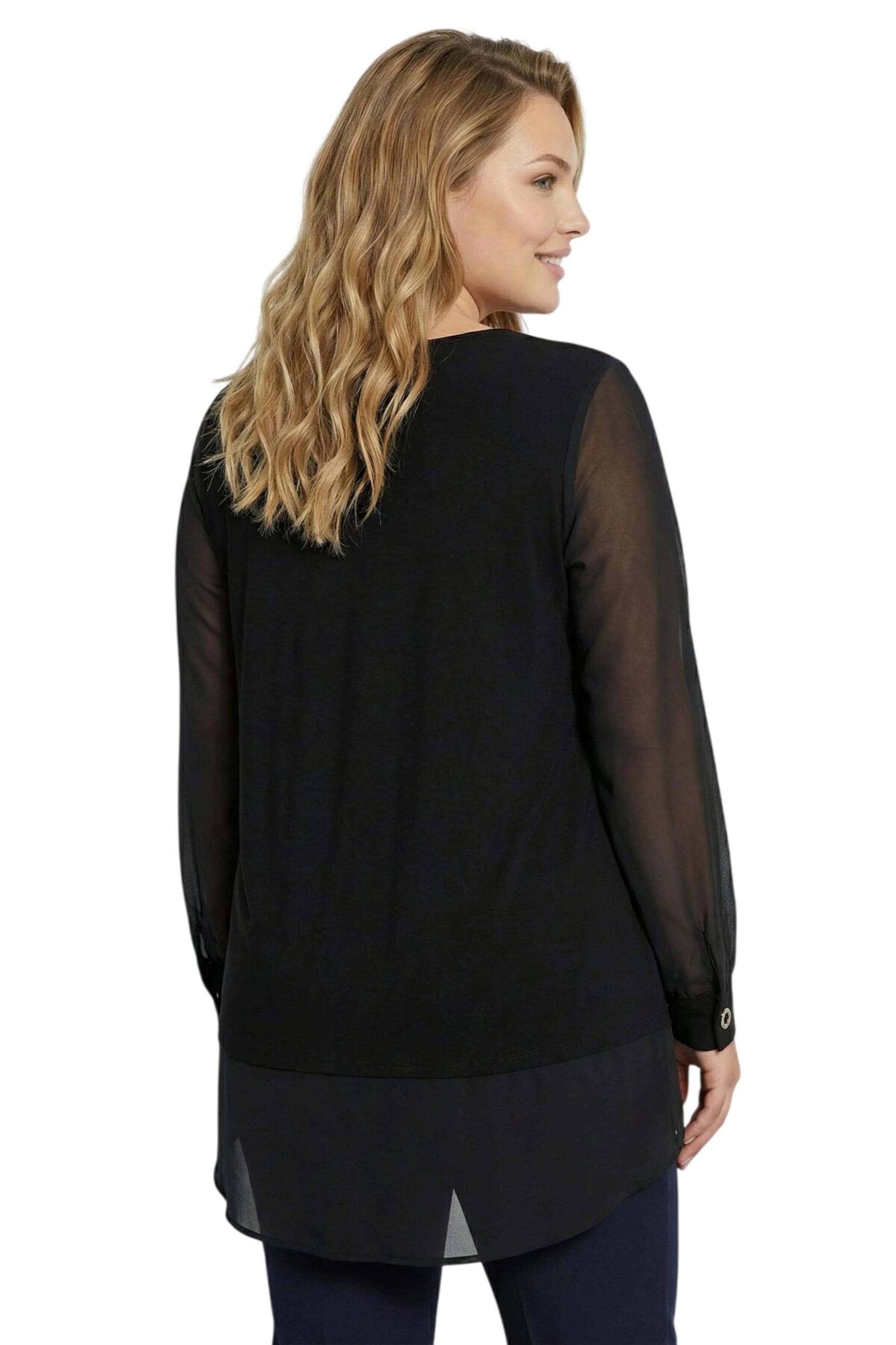 Stil Diva Blouse in Black