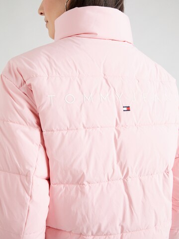 Tommy Jeans Winter jacket in Pink