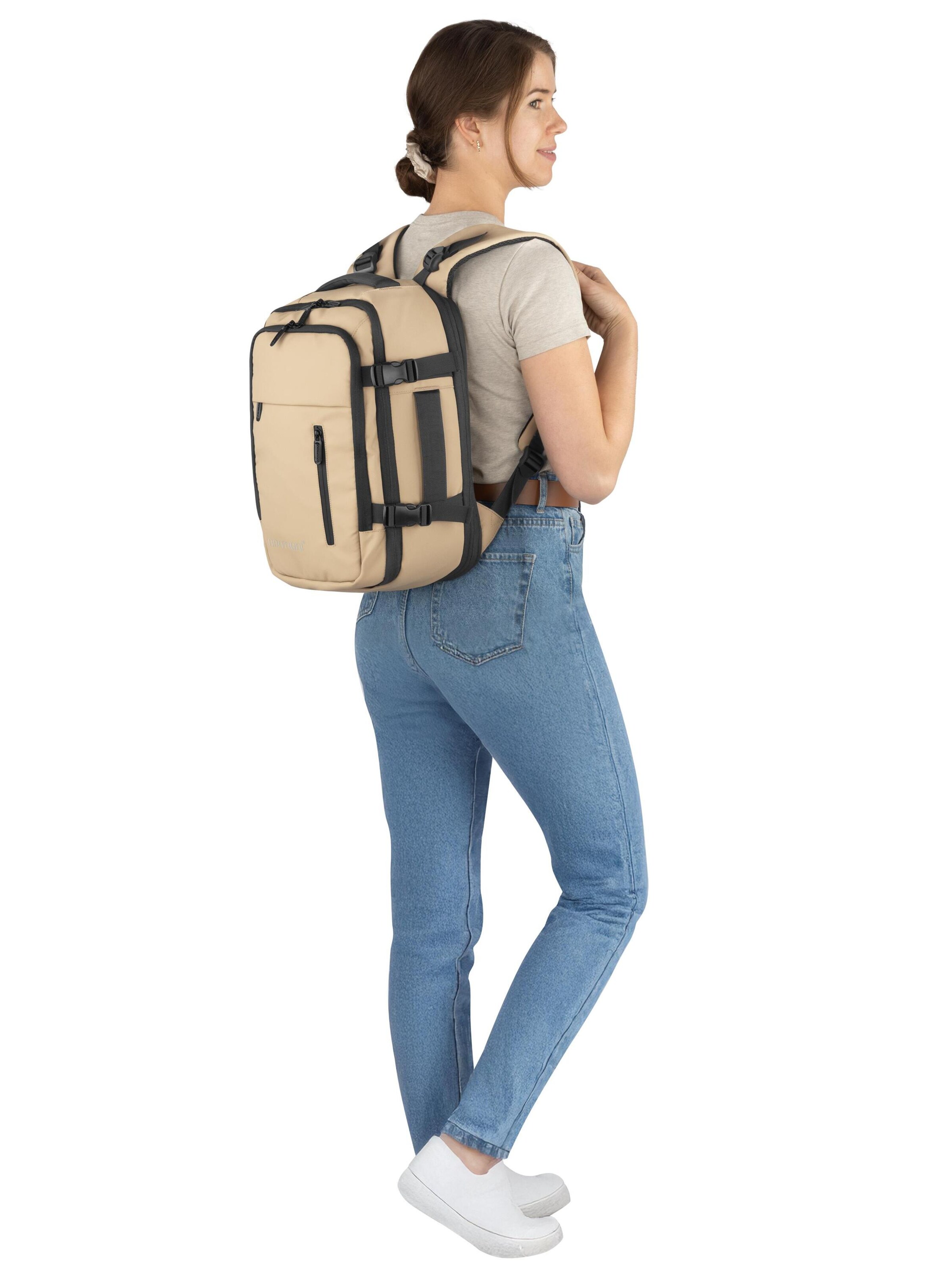 normani Sports bag in Beige: front
