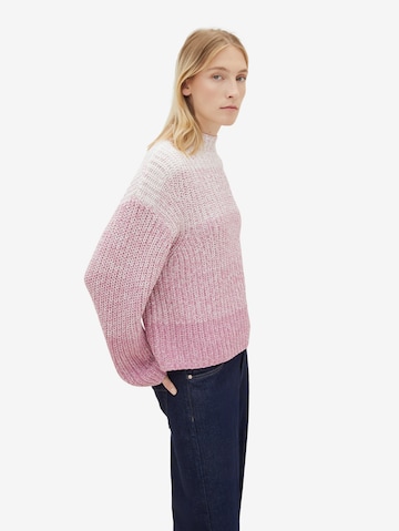 TOM TAILOR Pullover in Pink