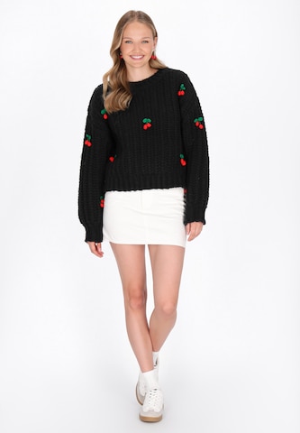 MYMO Trui 'Young Fashion' in Zwart