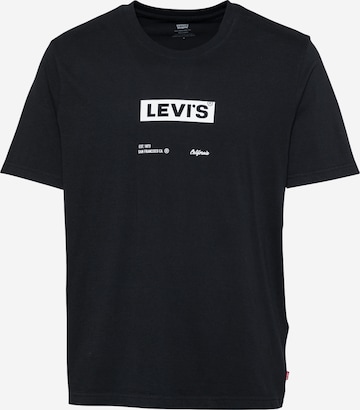 LEVI'S ® Skjorte 'Relaxed Fit Tee' i svart: forside
